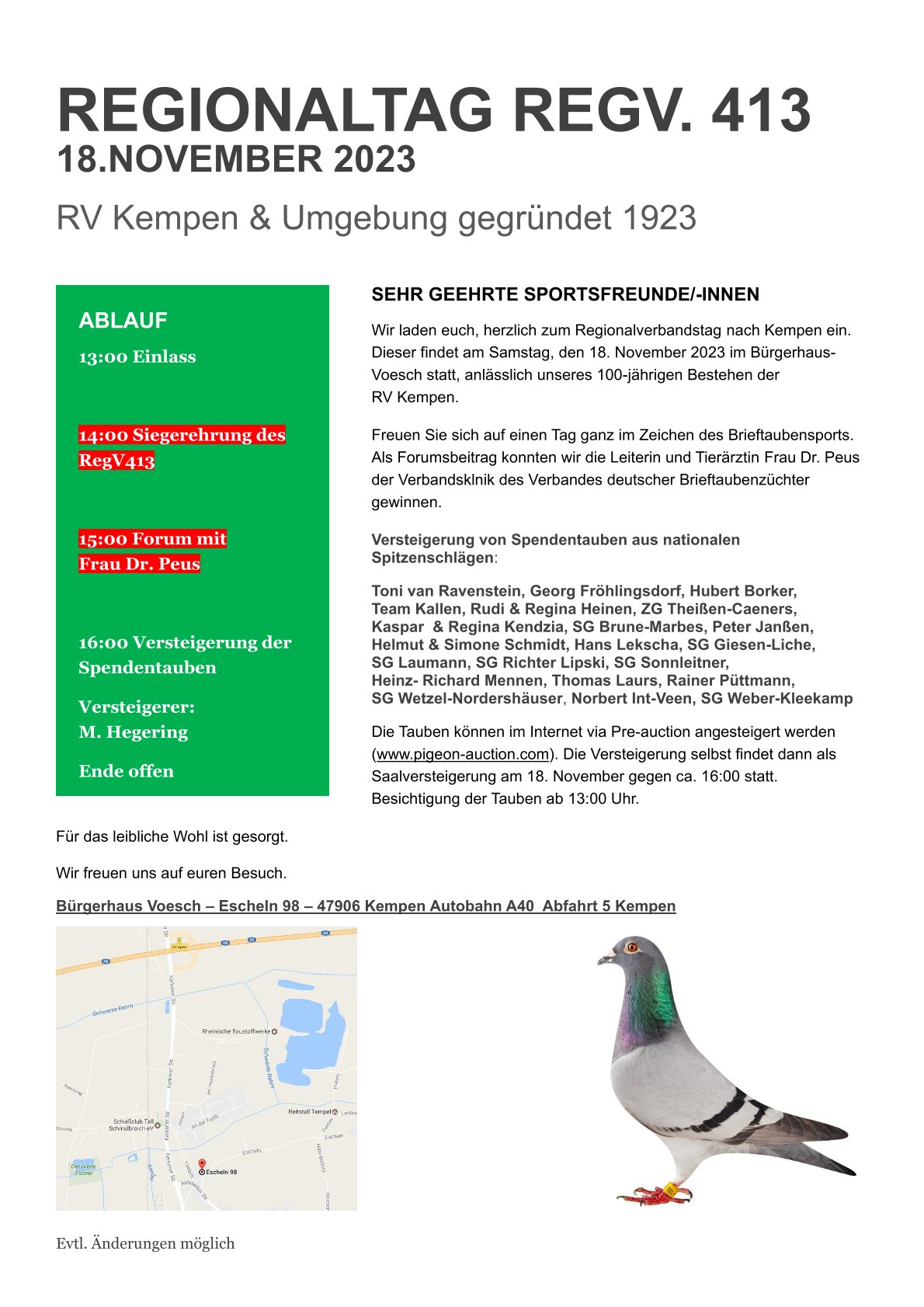 Regionaltag REGV413 2023